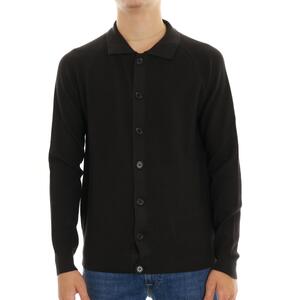 CARDIGAN CON COLLETTO SEINSE MARRONE